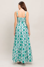 LOVE GROWS HERE WOVEN MAXI DRESS