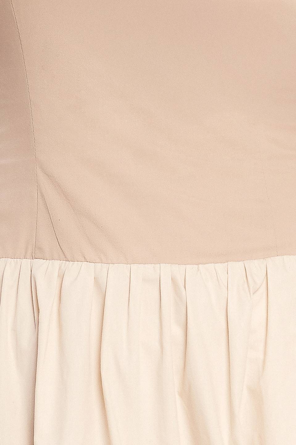 SPRING HARMONY COLOR BLOCKED MIDI DRESS Flying Tomato