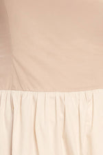 SPRING HARMONY COLOR BLOCKED MIDI DRESS