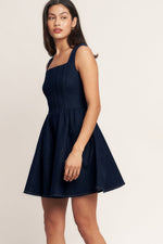 LOVE AT FIRST WEAR DENIM MINI DRESS