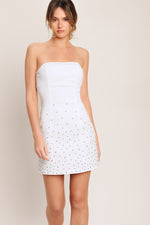 CITY TO COAST WOVEN MINI DRESS