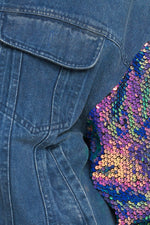 WALKING THE WALK DENIM JACKET