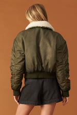 IN A TRANCE WOVEN BOMBER JACKET - By Baano