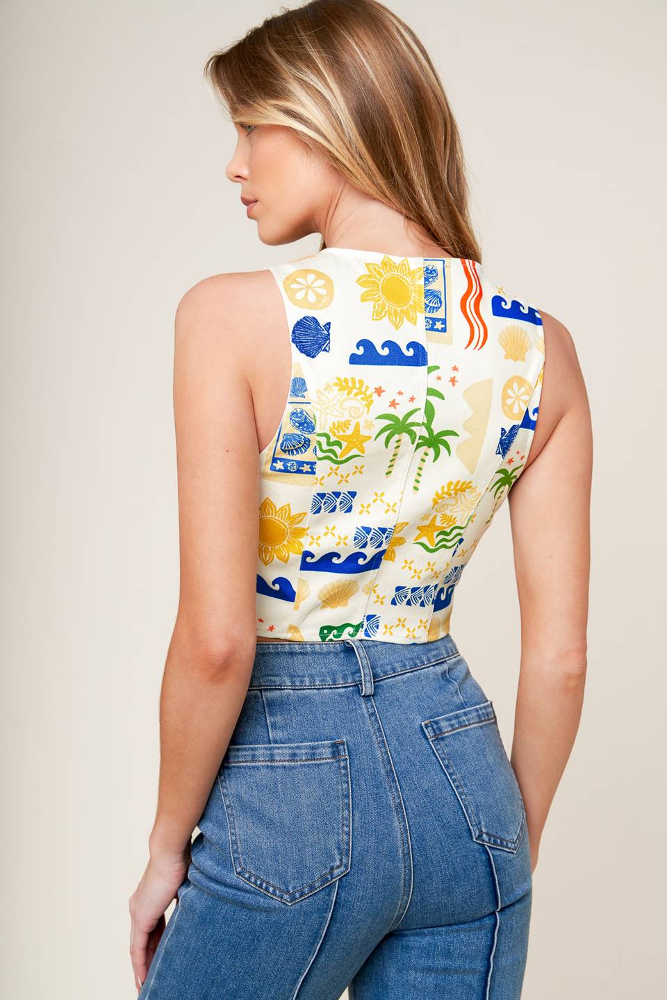 BON VOYAGE WOVEN VEST - By Baano