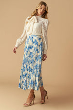 STARS IN MY HEART WOVEN MIDI SKIRT - By Baano
