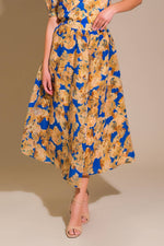 SWEETEST HARMONIES WOVEN FULL SKIRT - By Baano