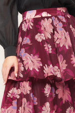 GARDEN ROMANCE WOVEN MAXI SKIRT - By Baano