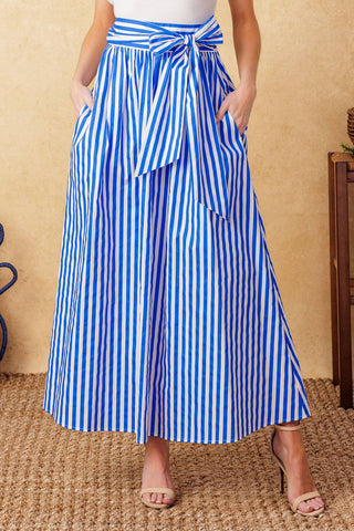CITY CINDERELLA WOVEN MIDI SKIRT - By Baano