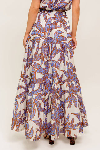 PETAL WALTZ WOVEN MAXI SKIRT - By Baano