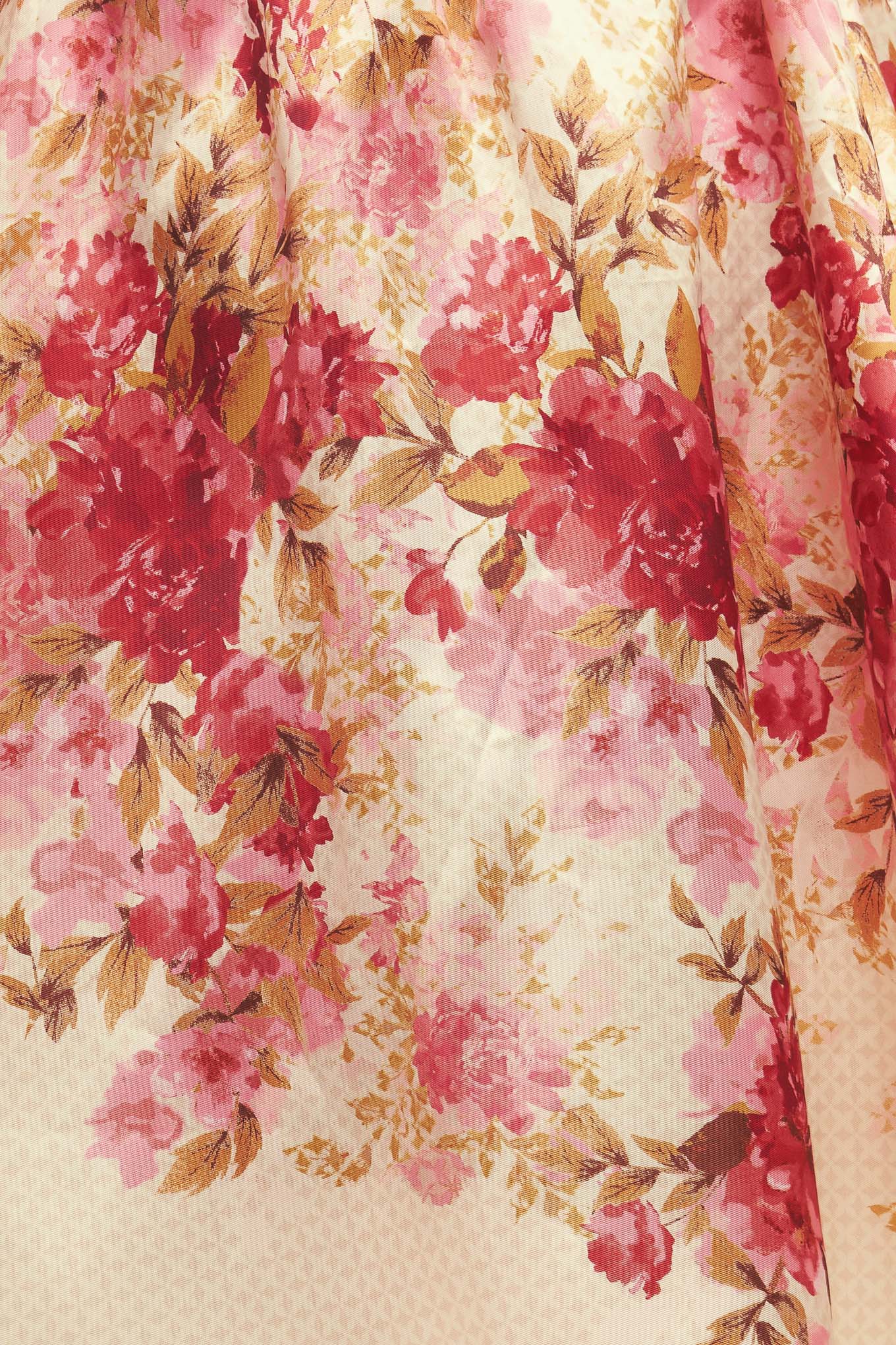 BLOSSOM DREAM BALLERINA WOVEN FULL MIDI SKIRT - By Baano