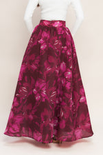 BOUQUET NO.9 WOVEN MAXI FULL SKIRT Flying Tomato