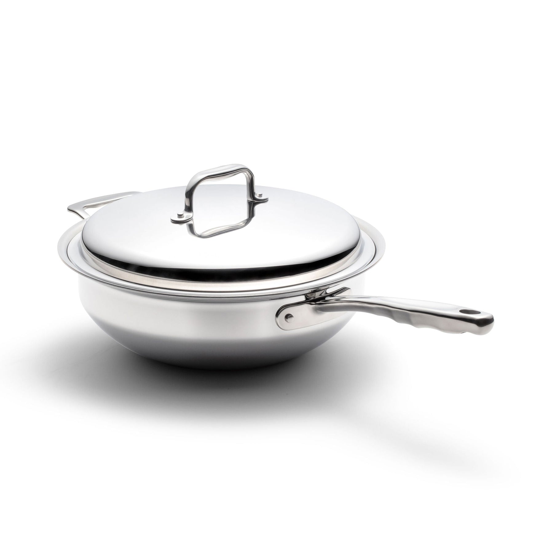 5 Quart Stainless-Steel Wok - By Baano