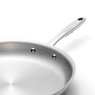 11.5 Inch Stainless Steel  Fry Pan - By Baano