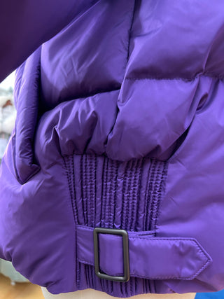 Genuine Silver Fox Fur Down Fill Parka - By Baano