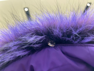 Genuine Silver Fox Fur Down Fill Parka - By Baano