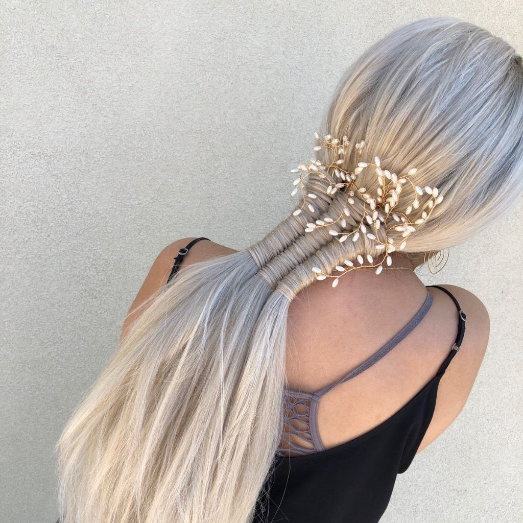 Zara - Pearl Woven Tree (2pc)