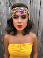 Nevaeh - Gold Wrap Around Band