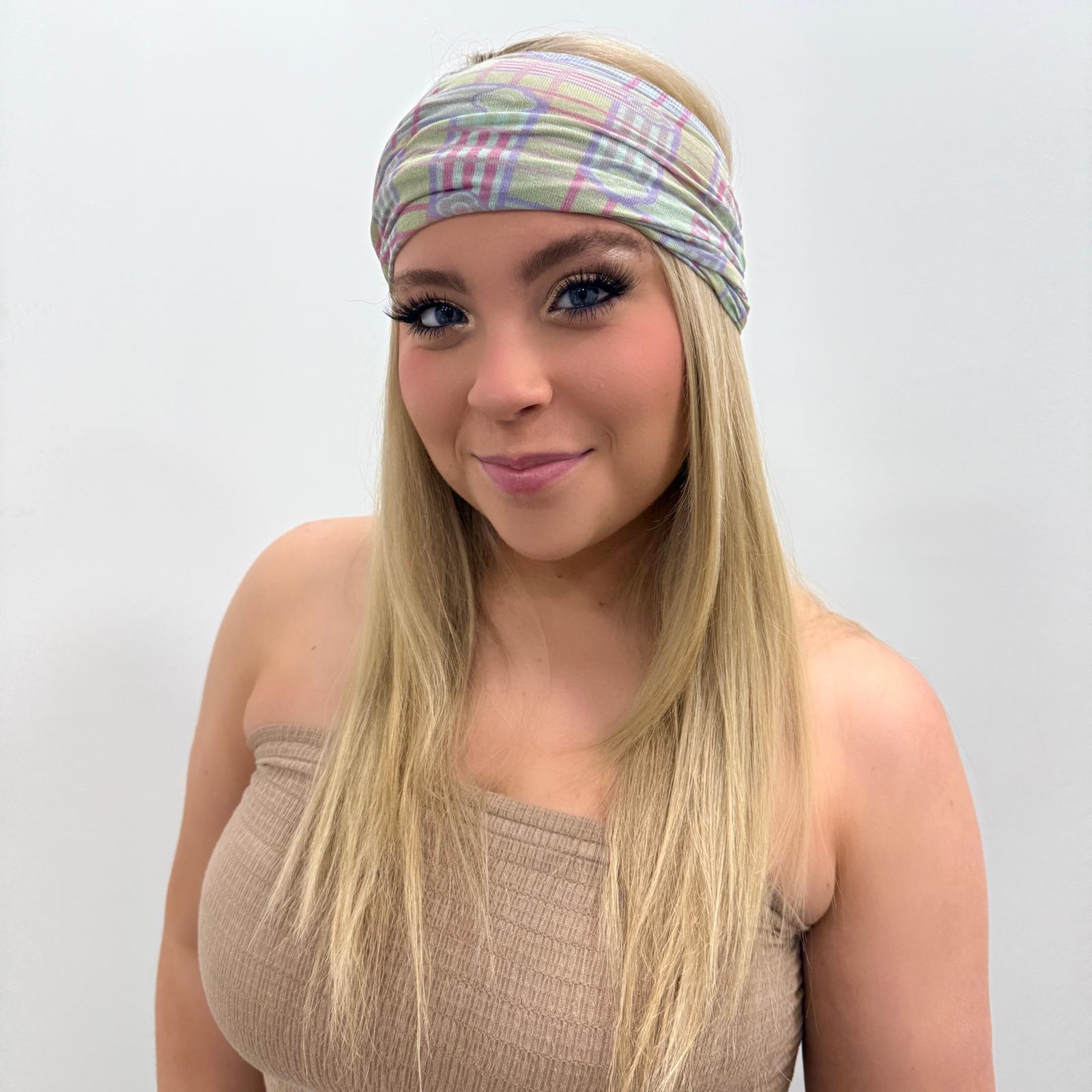 Rue - Wide Style Sports Wrap (Geometric Flow)