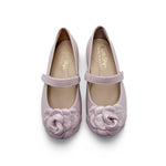 Camille- Pink Sheen Leather Mary Jane Shoes