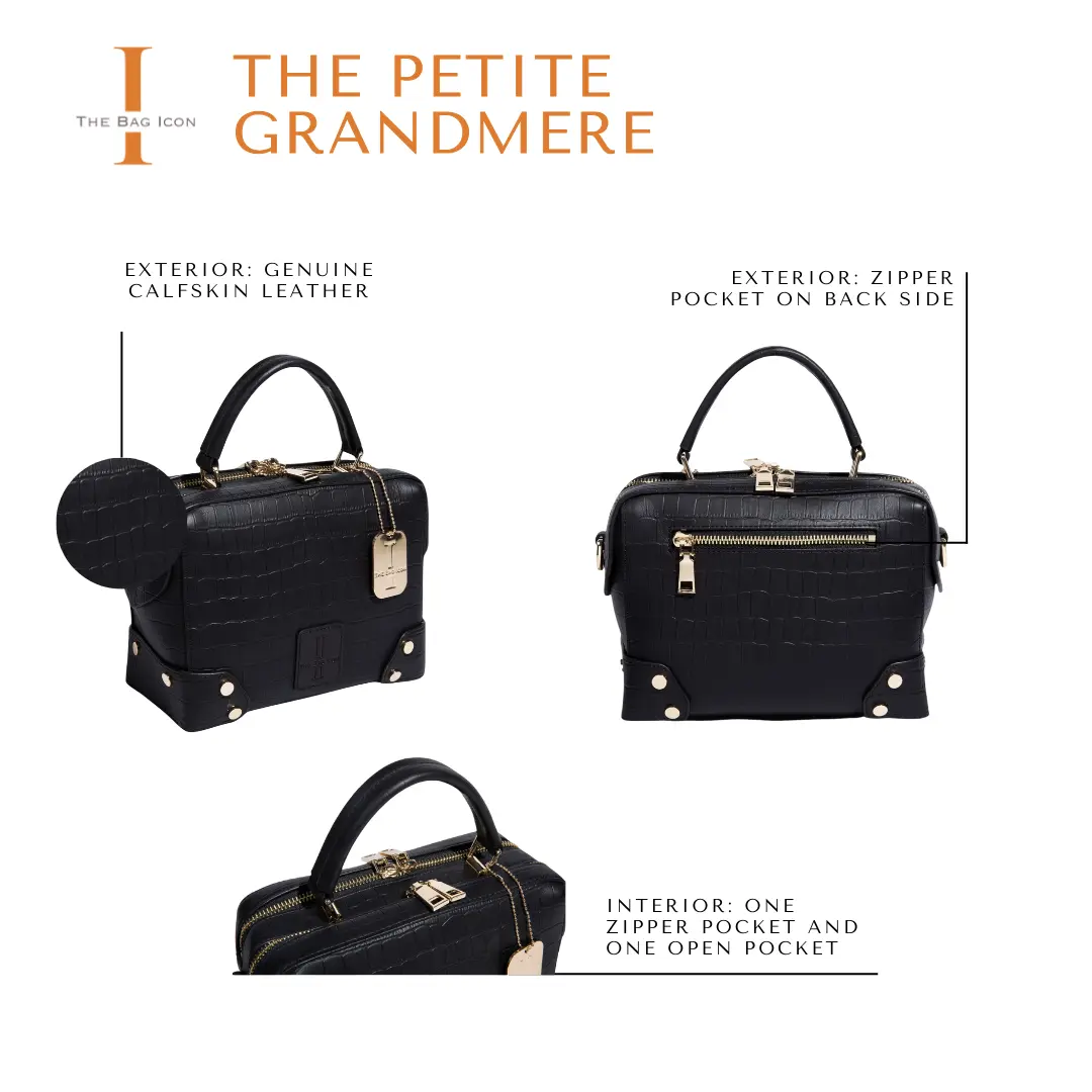 THE PETITE GRANDMERE TRUNK BAG - By Baano