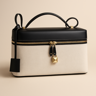 THE ZELMA LEATHER BAULETTO BAG