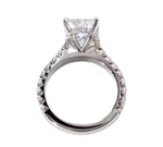 5.0ct Radiant Cut Moissanite Diamond Engagement Ring Ring Deluxe Fine Jewelry