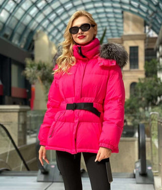 Genuine Silver Fox Down Fill Jacket - By Baano