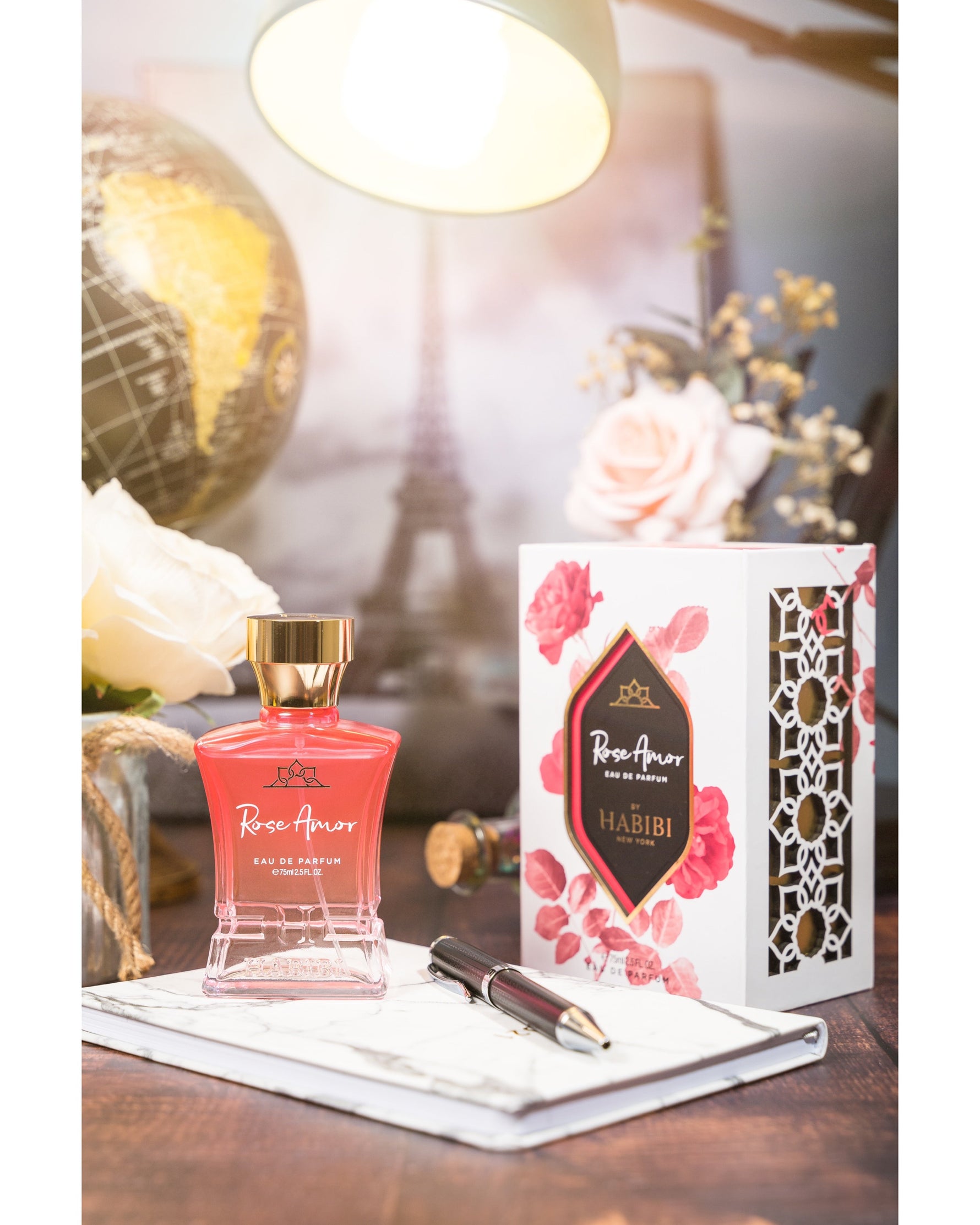 ROSE AMOR | FOR HER EDP 2.5 FL. OZ. & BODY LOTION FL. 4 O.Z - By Baano