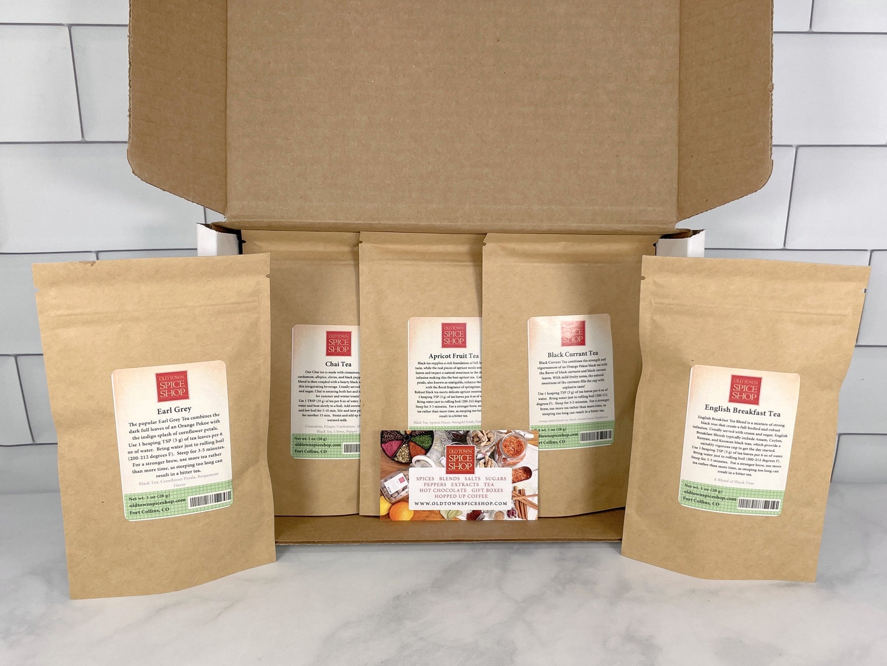 Tea Lovers Sampler Gift Box - By Baano