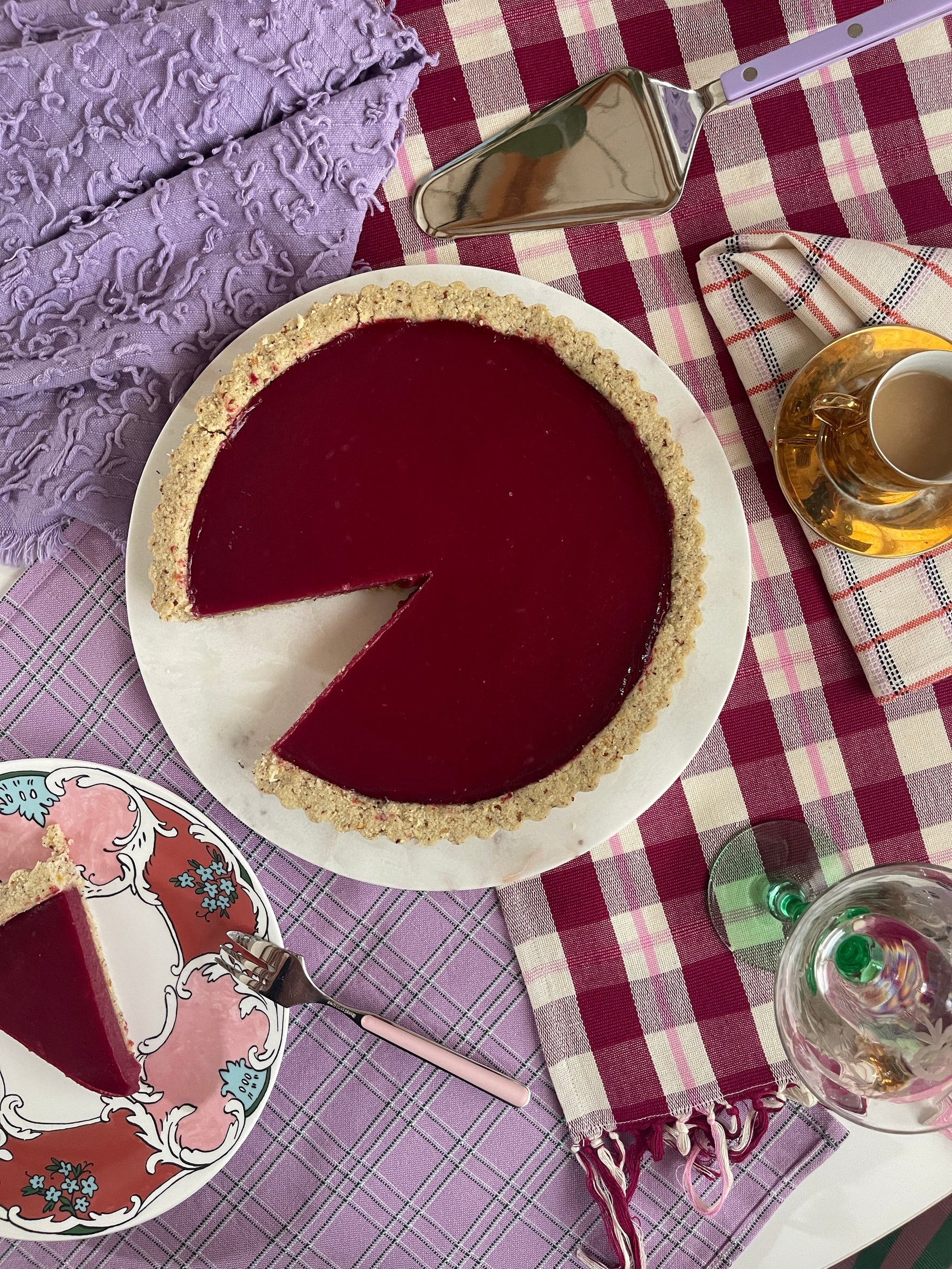 Abigail Plaid Kitchen Towel