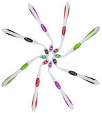 Curvy Angled Toothbrush Soft for Adults Manual Curvy Oral Care