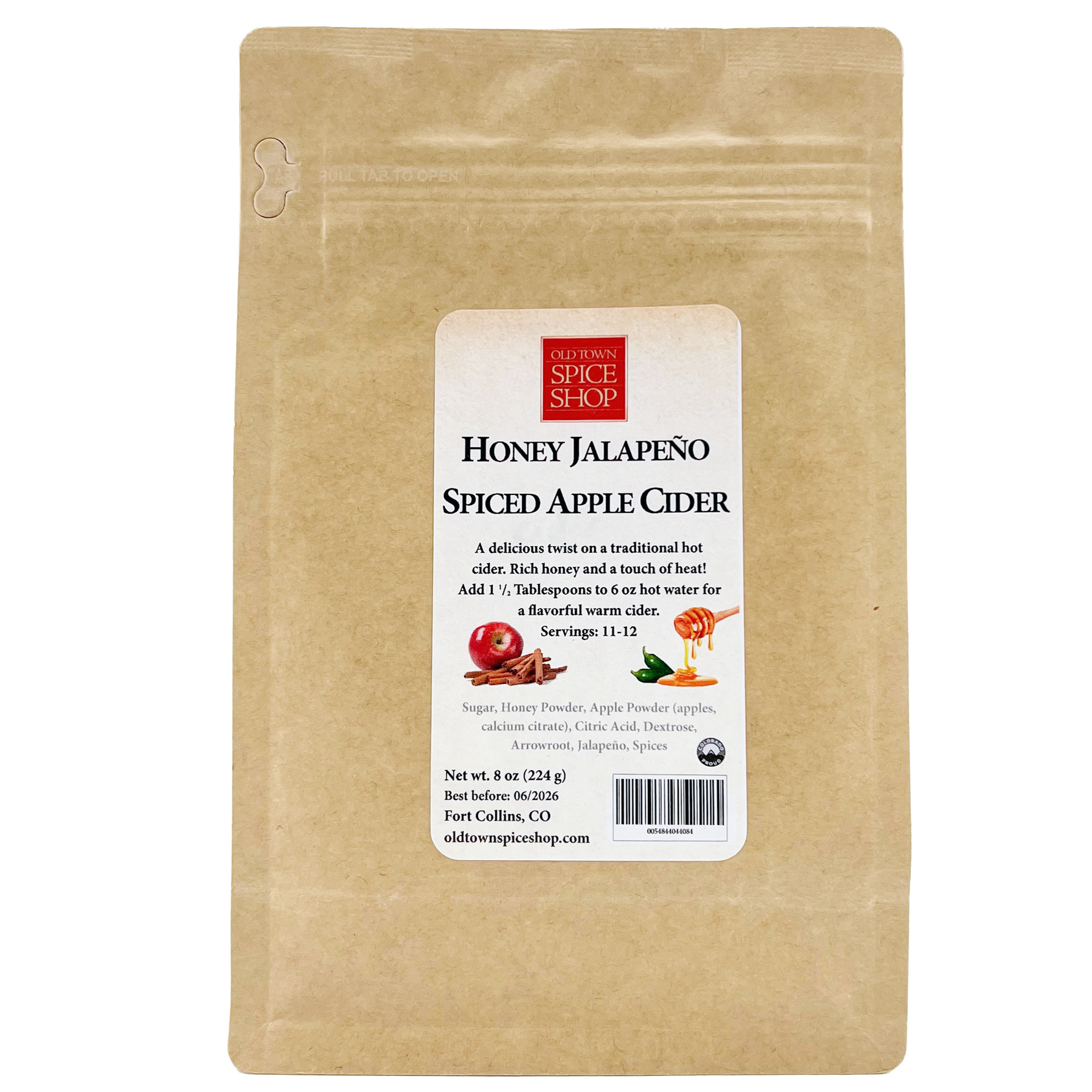 Honey Jalapeño Spiced Apple Cider - By Baano