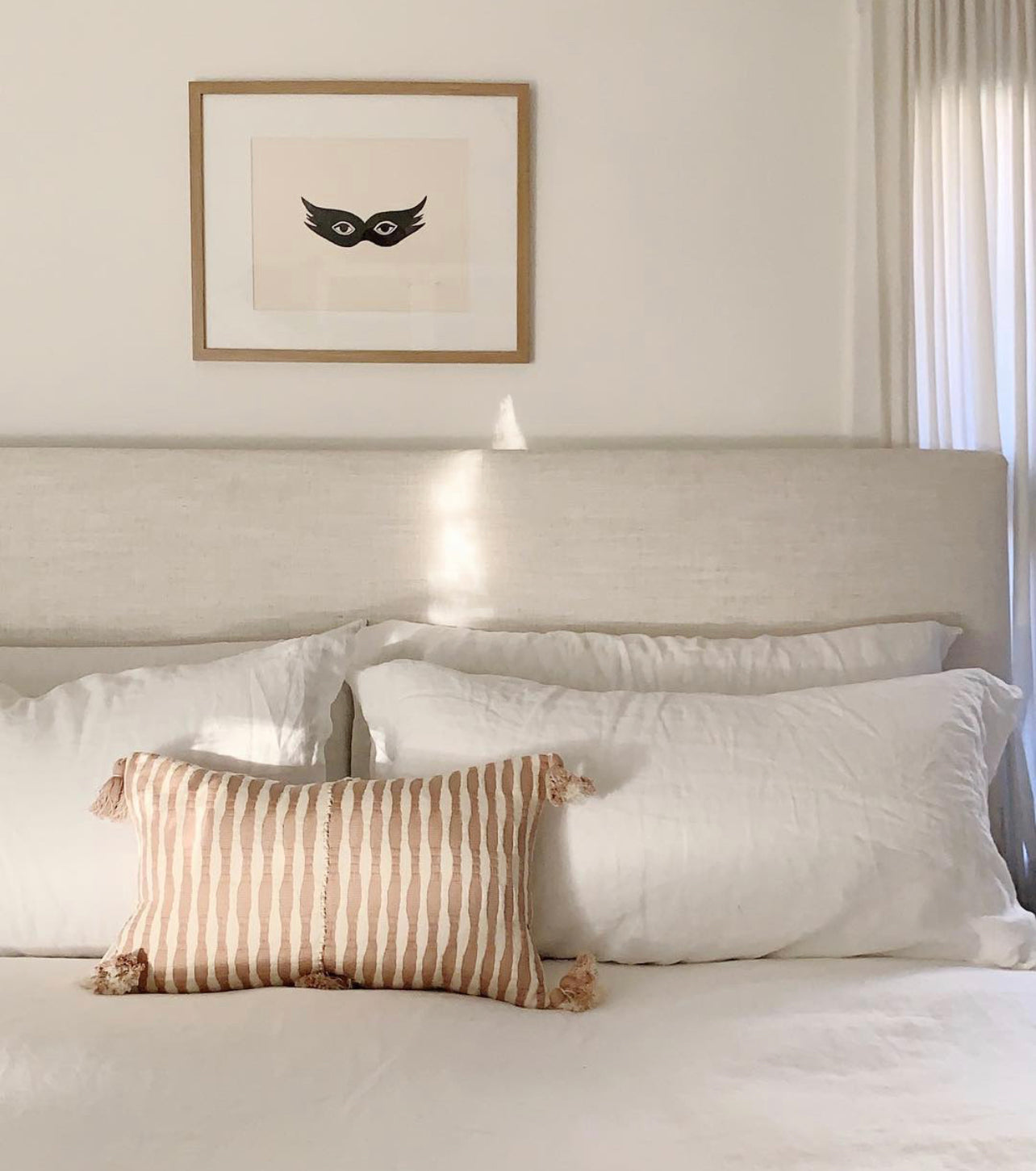 Antigua Pillow - Tan