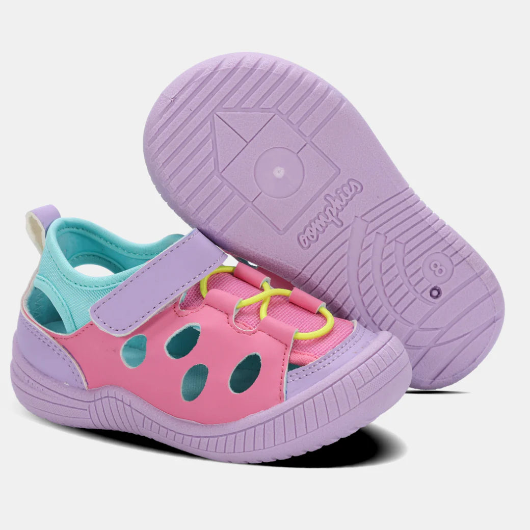 Lagoon Girls Hook & Loop Sandal