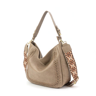 The Harper | Cross Stitch Messenger Bag