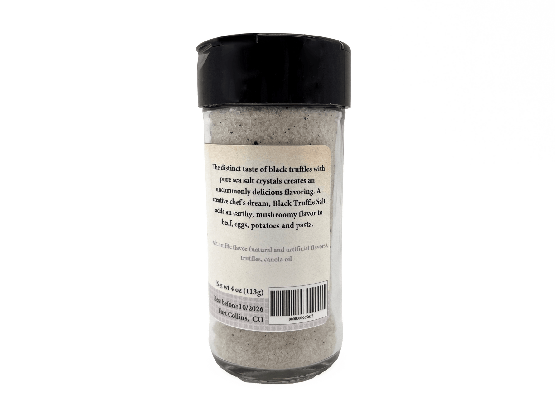 Black Truffle Salt - By Baano