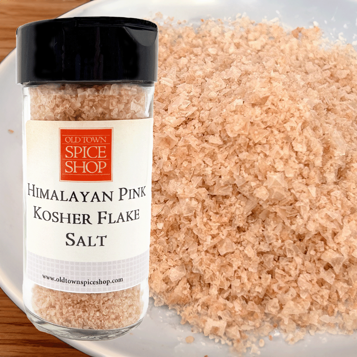 Himalayan Pink Kosher Flake Salt - By Baano