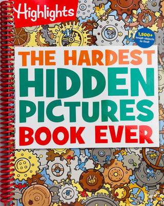 The Hardest Hidden Pictures Book Ever (Spiral Bound) - By Baano