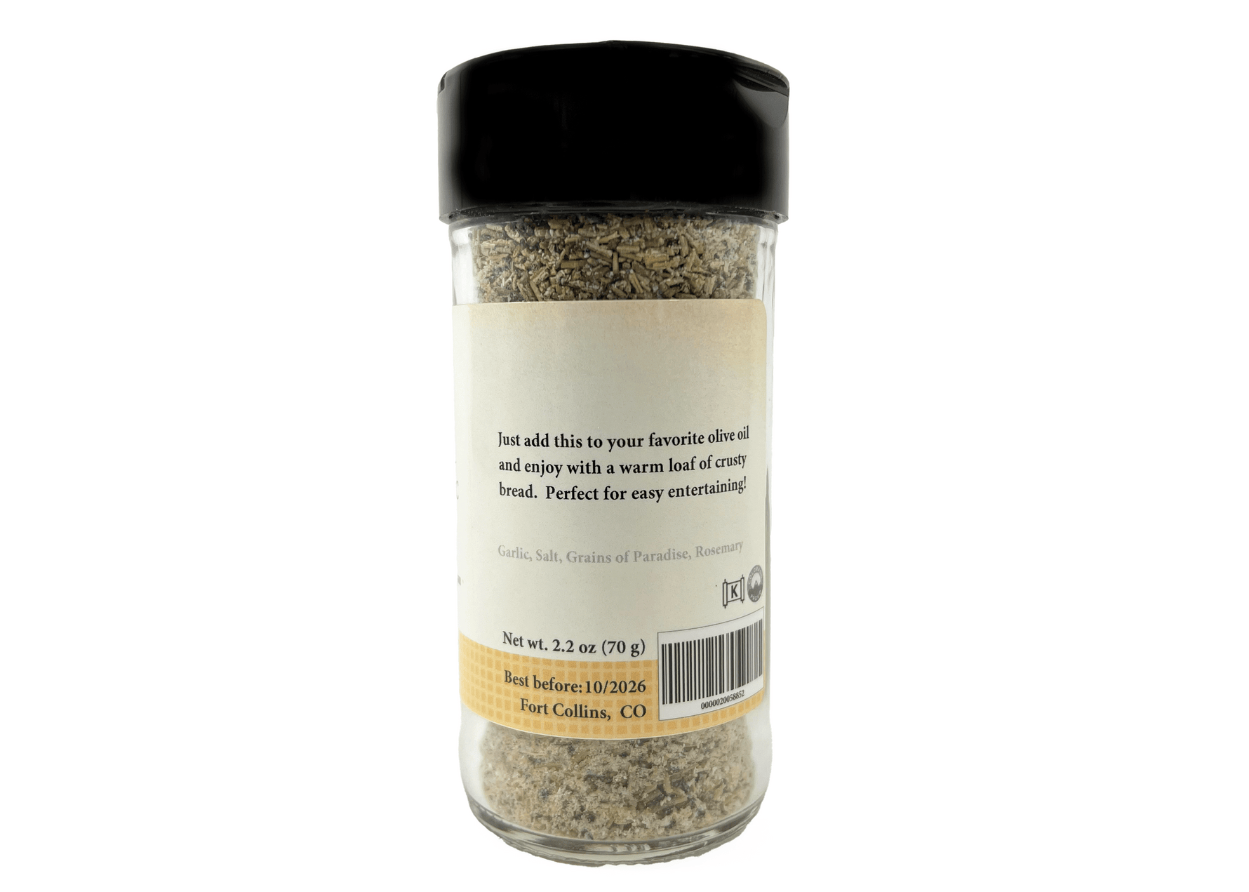 Rosemary Garlic Oil Dip - By Baano