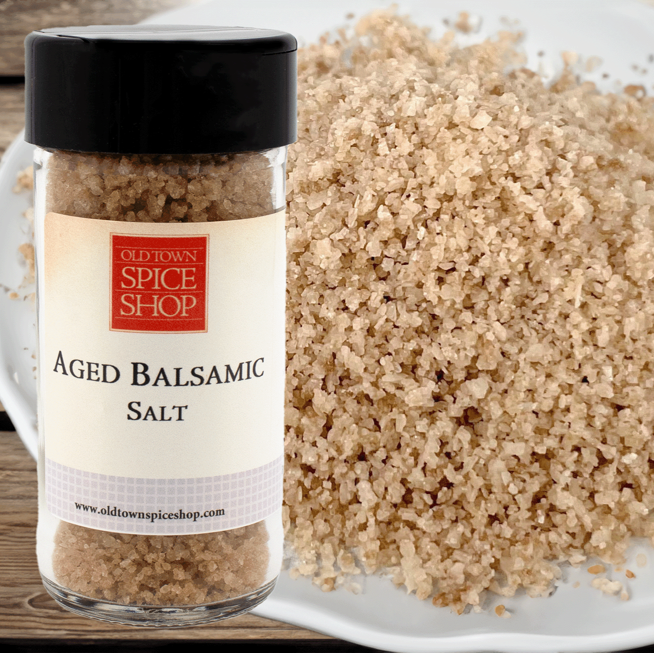 Aged Balsamic Salt - By Baano