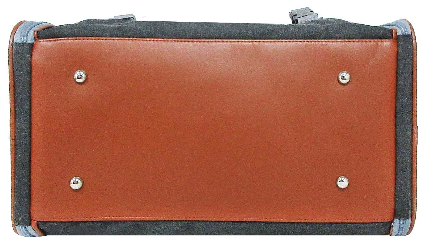 Mr. Peanut's Gold Series Big Apple XL Size Airline Compliant Double Expandable Pet Carrier - By Baano