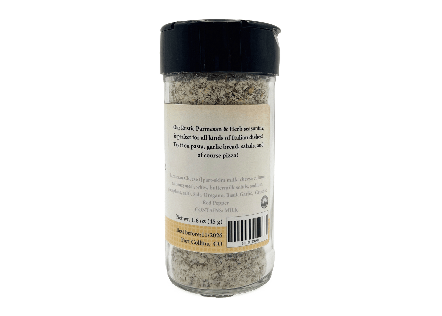 Rustic Parmesan & Herb Seasoning - By Baano