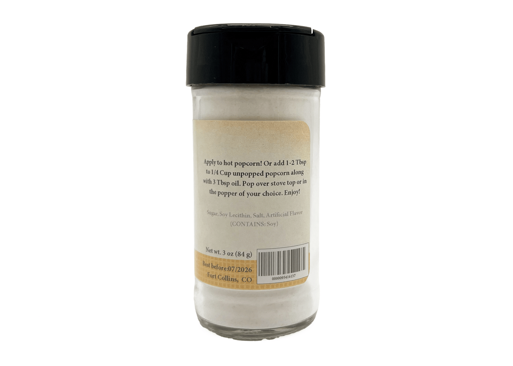 Kettle Corn Popcorn Seasoning - By Baano