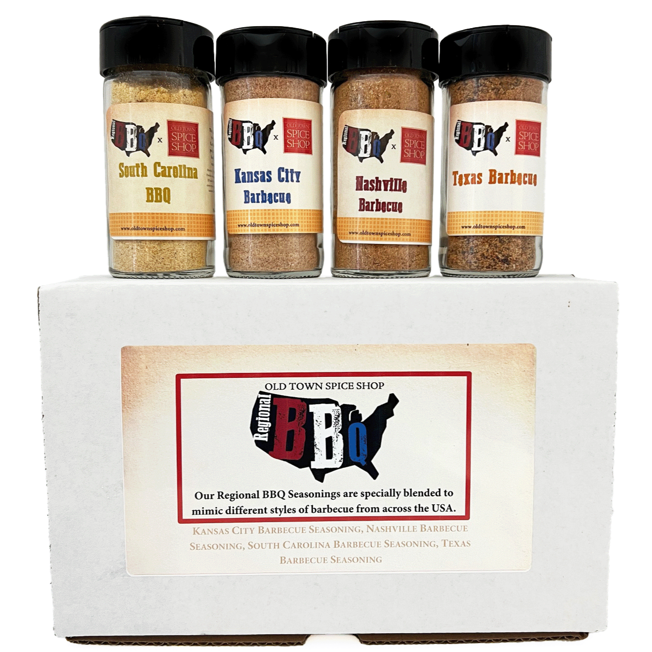 Regional BBQ Seasonings Gift Box - By Baano