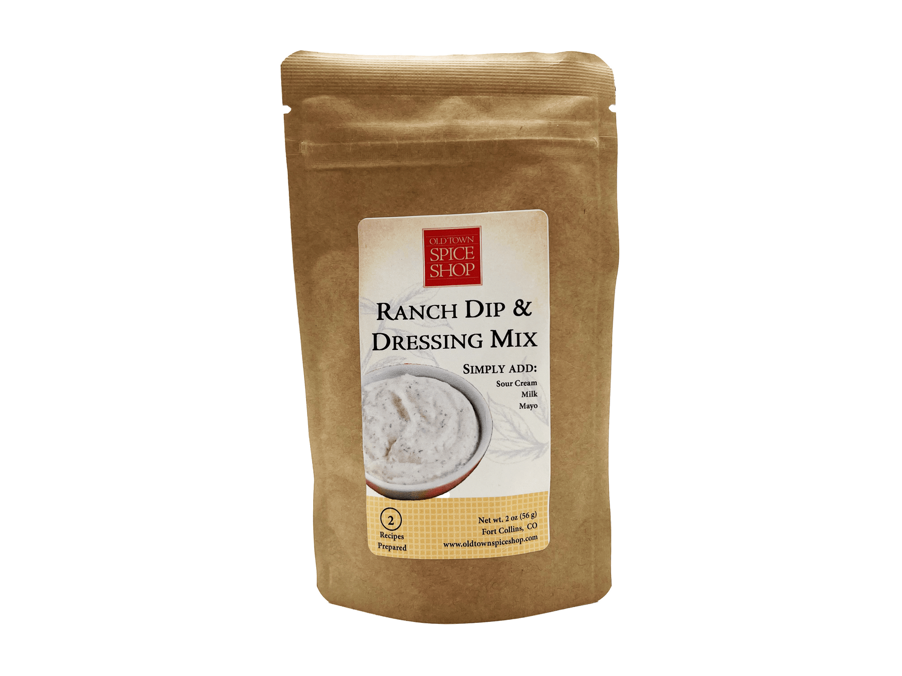 Ranch Dip and Dressing Mix - By Baano