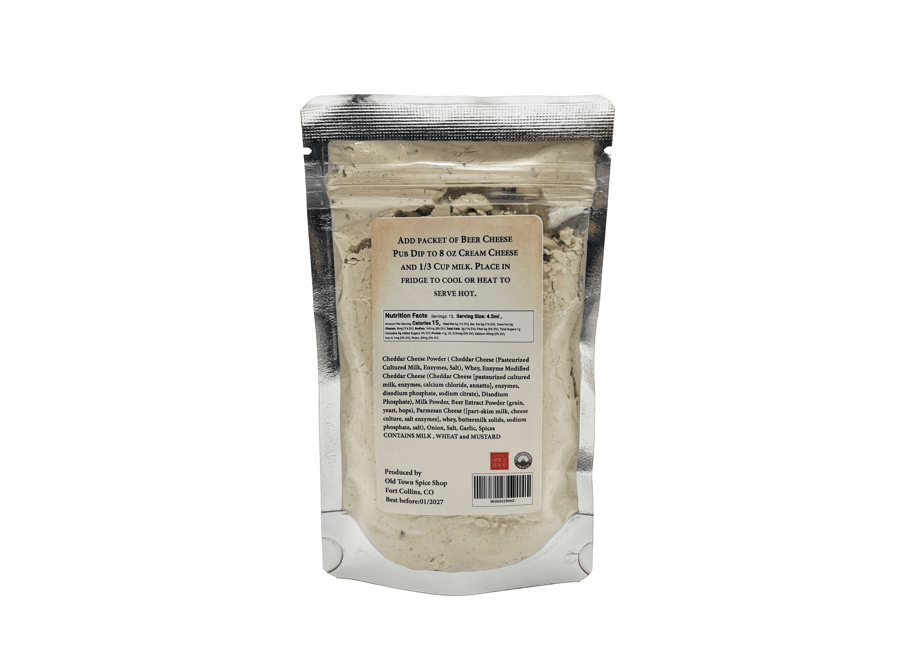 Beer Cheese Pub Dip Mix - By Baano