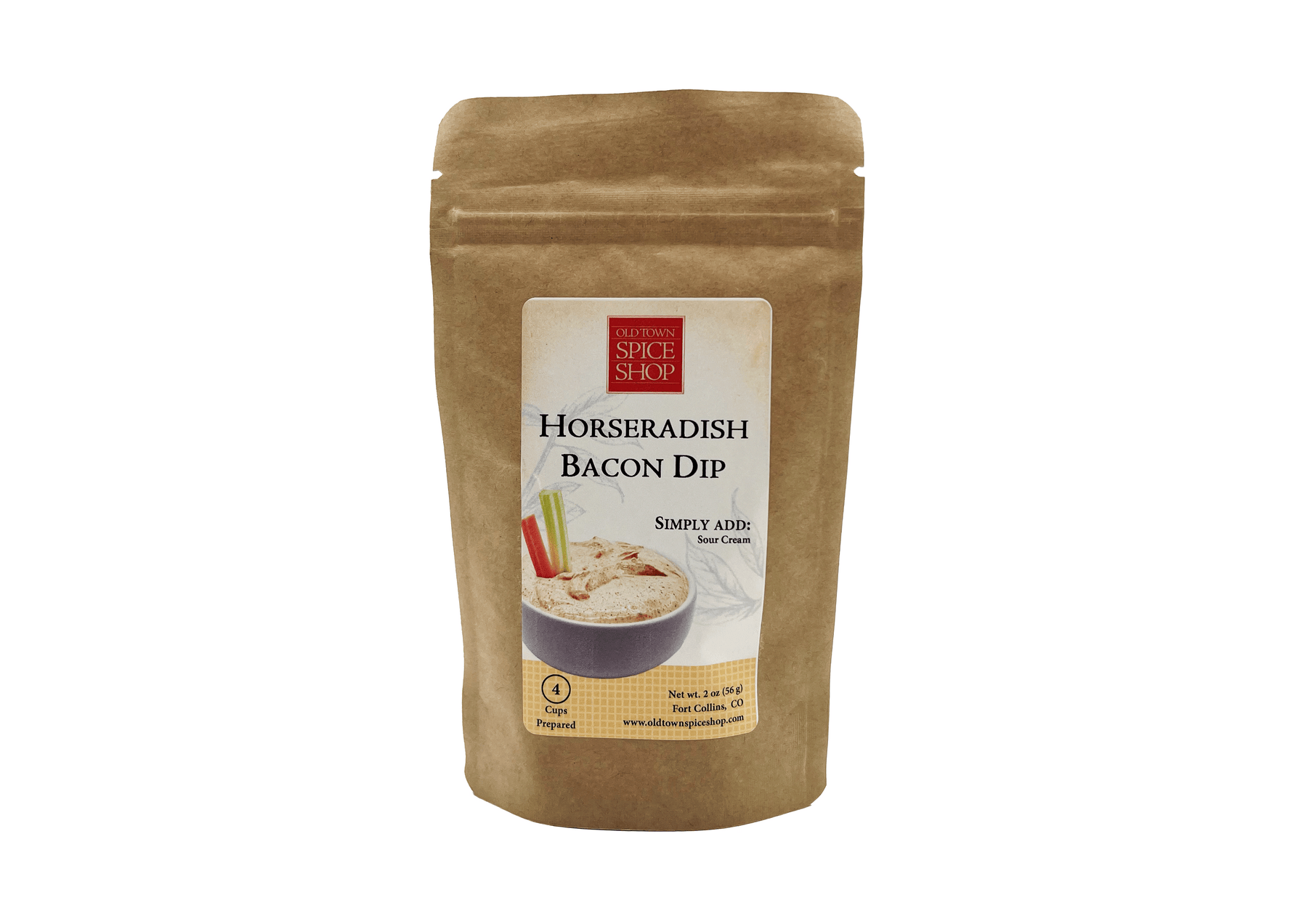 Horseradish Bacon Dip Mix - By Baano