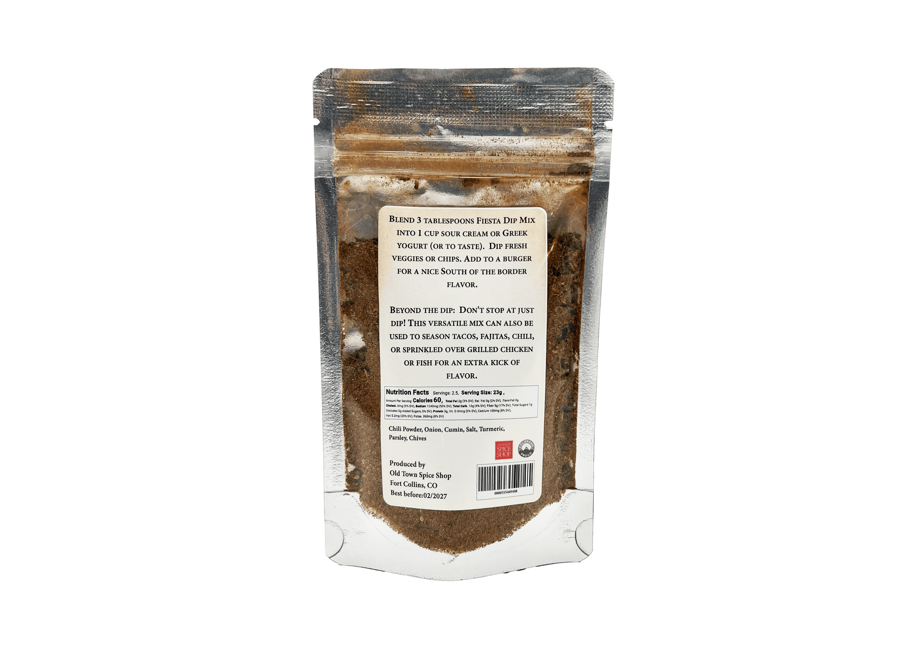 Fiesta Dip Mix - By Baano