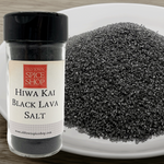 Hiwa Kai Black Hawaiian Lava Salt - By Baano