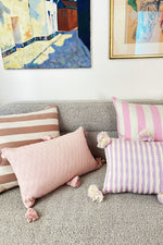 Antigua Pillow - Ballet Slipper Pink Solid